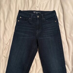 GAP Women's Midnight Blue Skinny Jeans